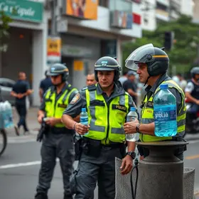 PMs agridem vendedor de água durante abordagem no Brás