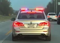 senador dirigindo sem placa