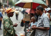 vendedores ambulantes africanos
