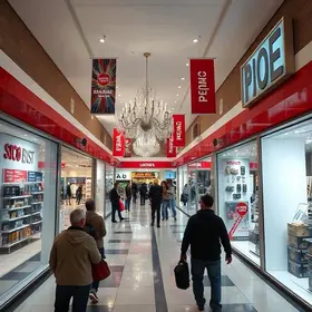 fechamento de shoppings por produtos falsificados