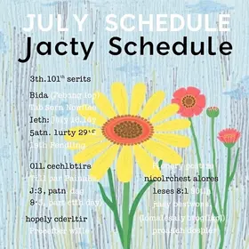 agenda cultural de julho