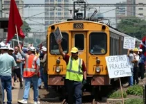 greve dos ferroviários