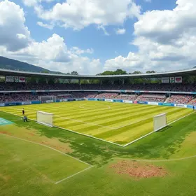 primeiro campo de futebol do Brasil