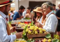 Tradicional Distribuição Gratuita de Vinhos e Sucos de Uva