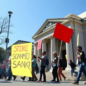 greve dos bancários