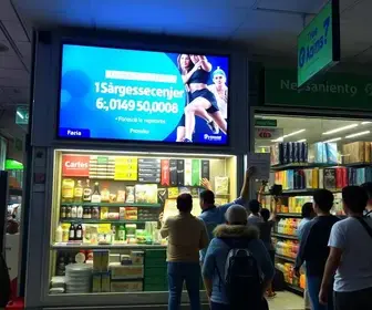 tumulto na loja em SP