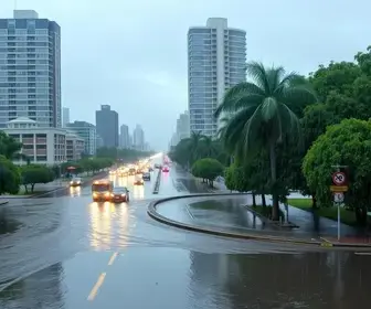 chuva em São Paulo