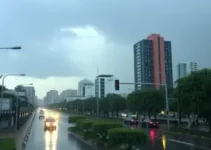 temporal em São Paulo