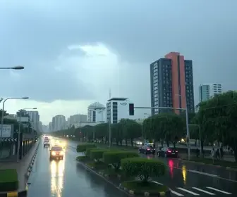 temporal em São Paulo